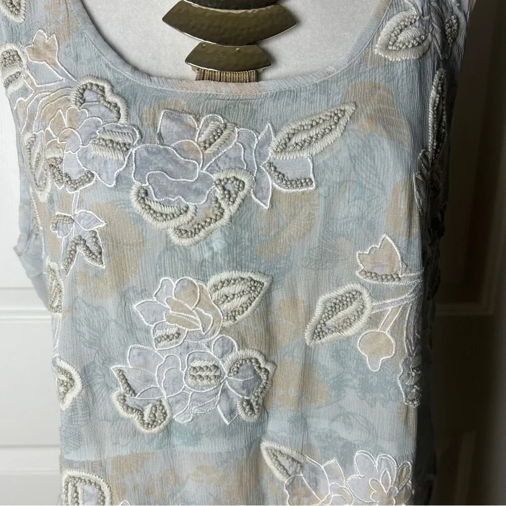 New Sundance Moonshadow Embroidered Bead Dress (size large) - Picture 4 of 12